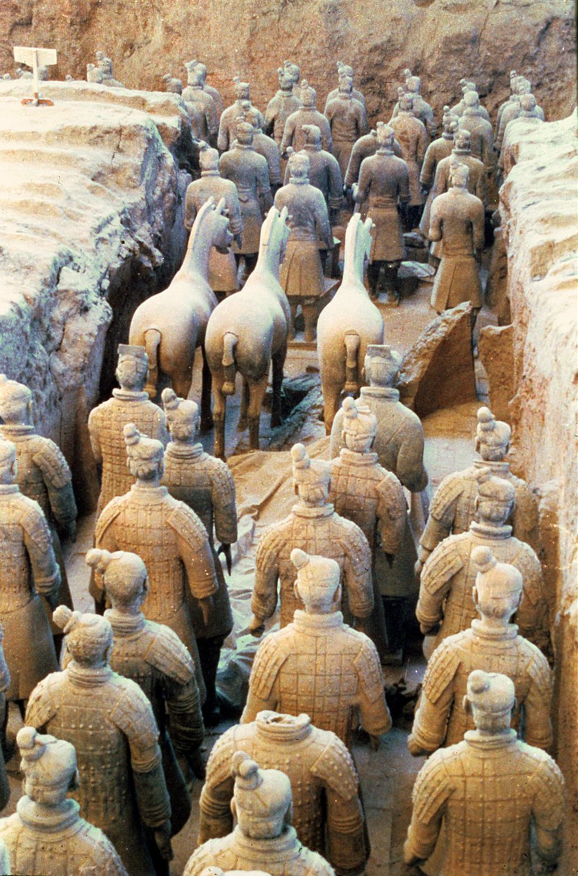 秦始皇兵马俑，公元前210年（详细） 作者 中文学校