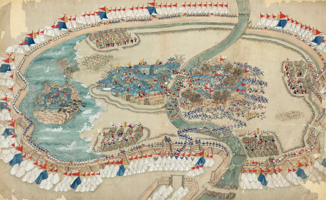 太平天国运动，1864年后。 作者 中国大师。
