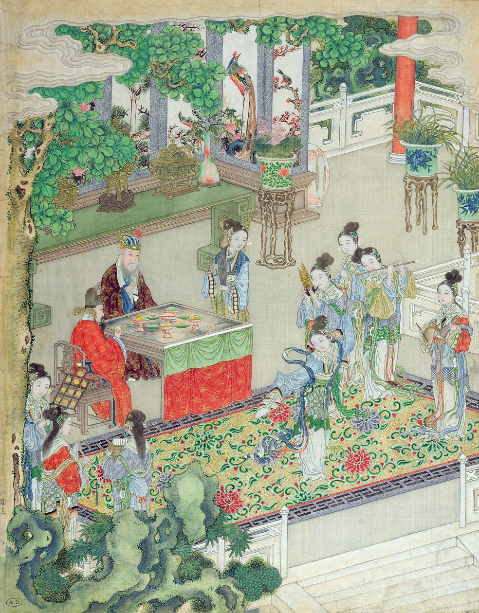 接受中文普通话（丝绸上的颜色） 作者 中文学校
