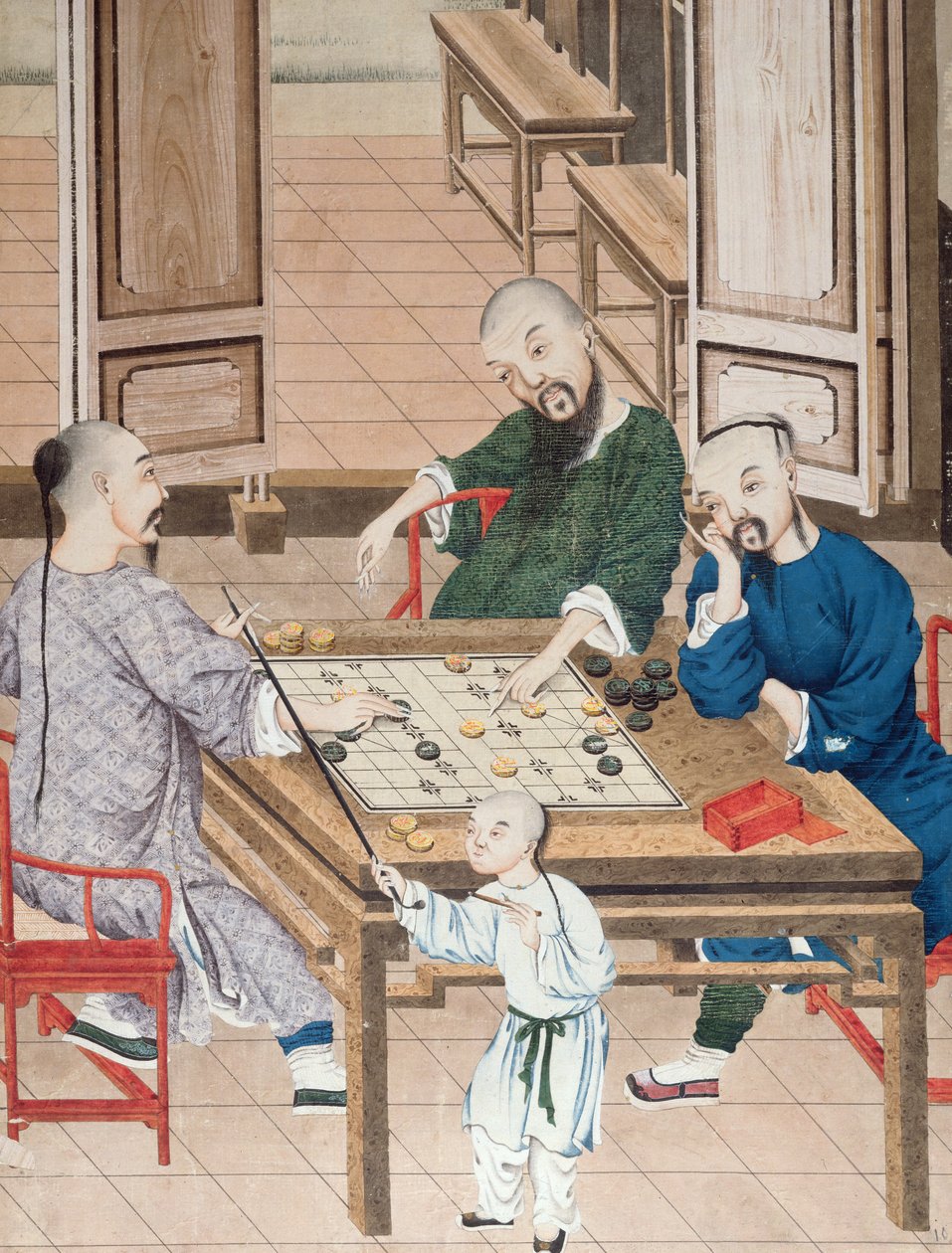 中国的战略游戏，18世纪末（纸上谈兵） 作者 中文学校