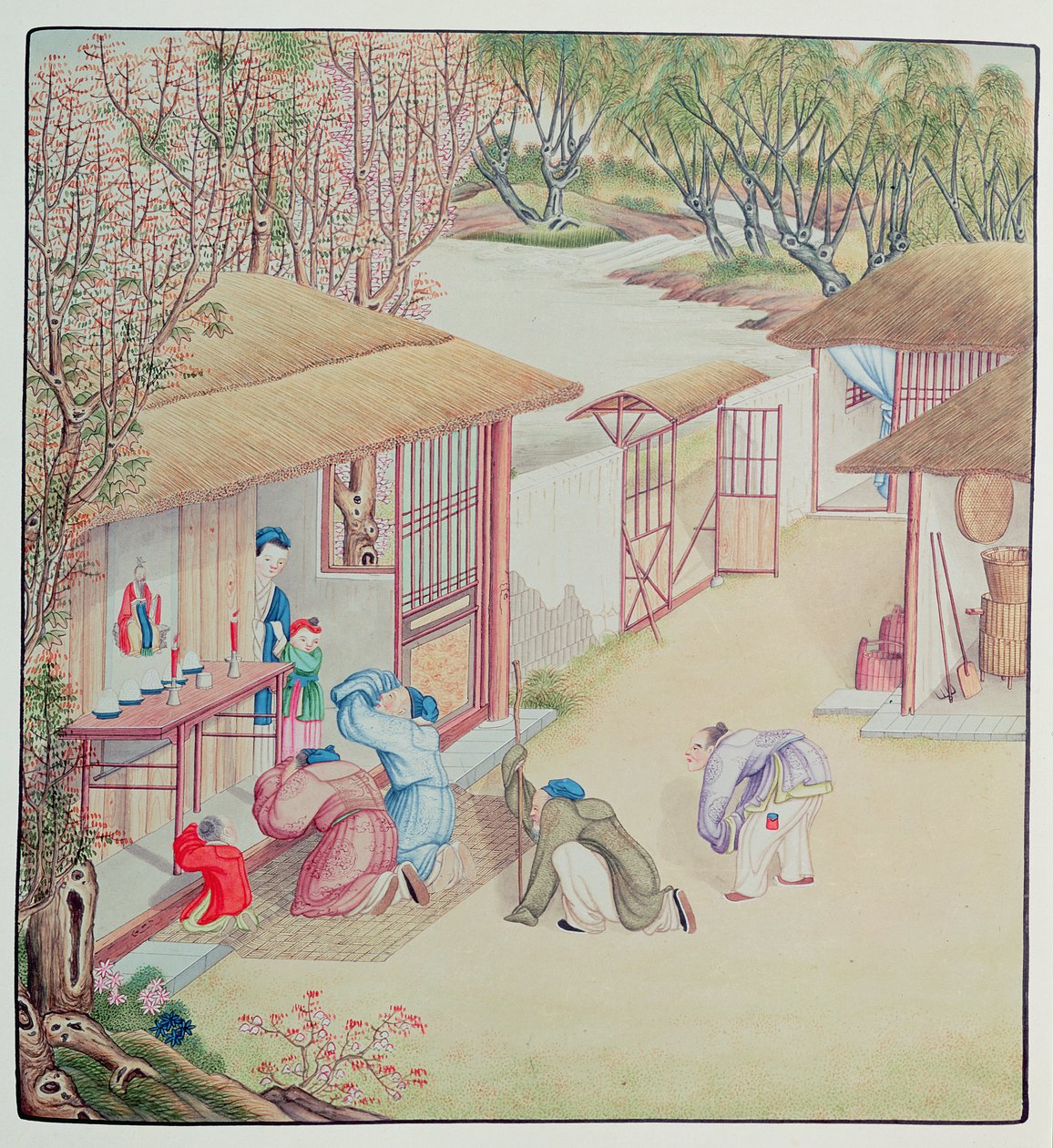 奉献场景 作者 中文学校
