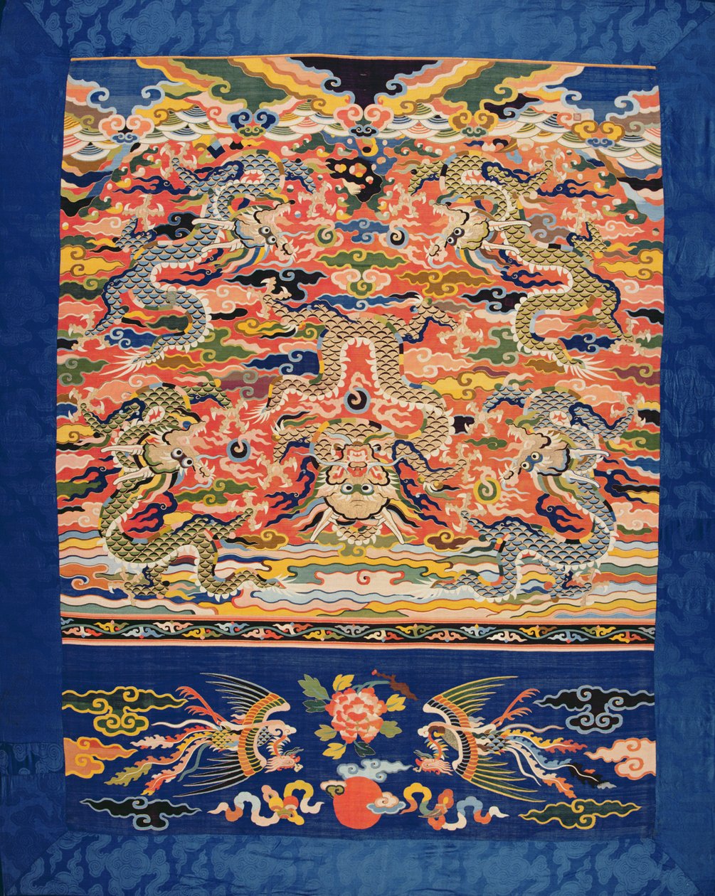 五龙Kossu，万历时期，1573-1619（丝绸） 作者 中文学校