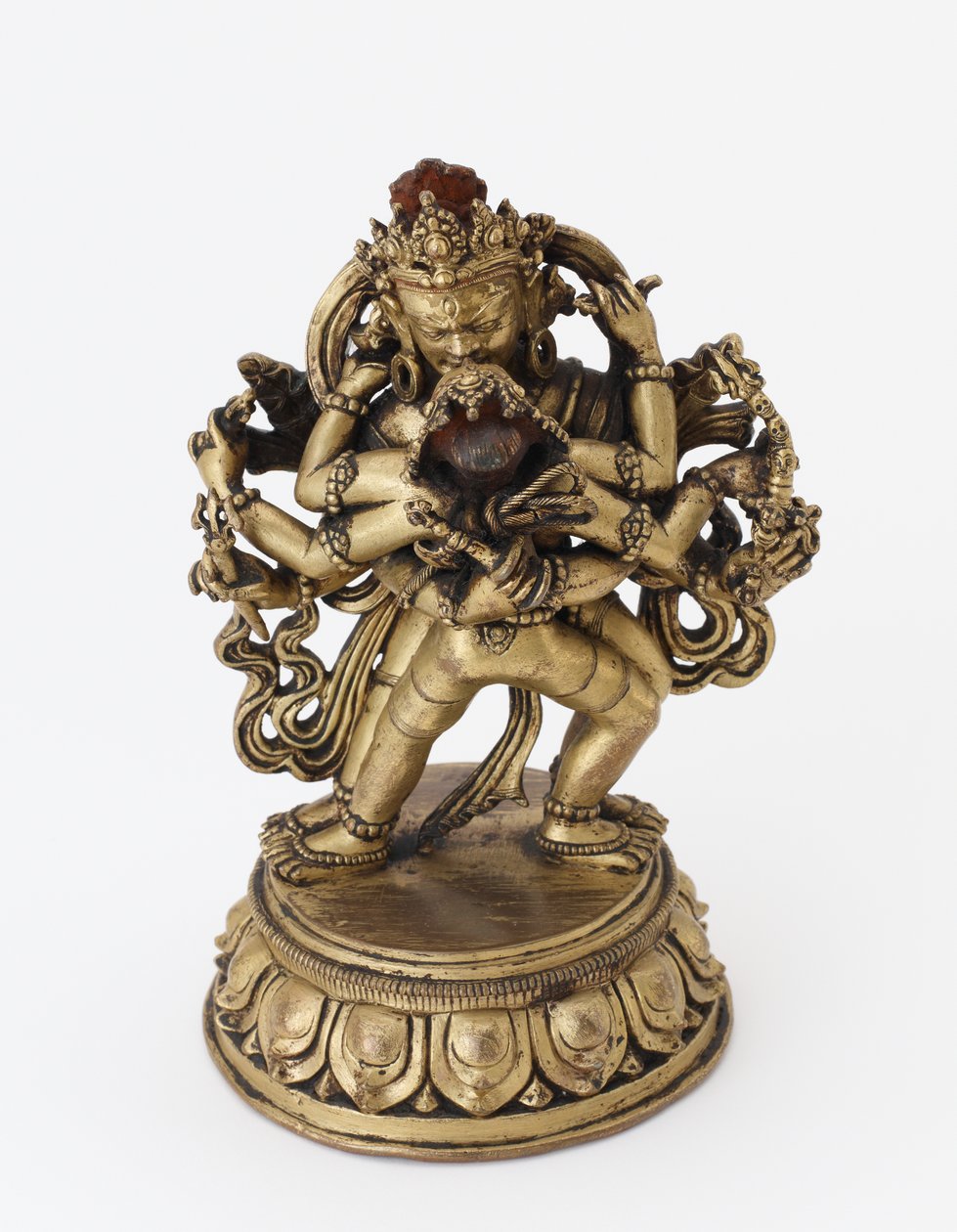 四臂Chakrasamvara父亲，十七世纪末至十八世纪上半叶 作者 中文学校