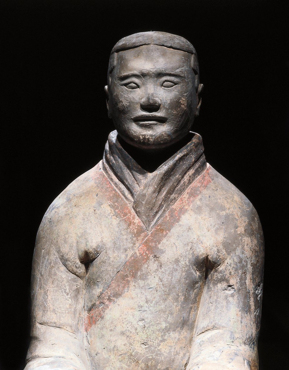西安大武士，秦始皇陵，陕西省西安市临潼区，中国，公元前221-206年（陶俑 作者 中文学校
