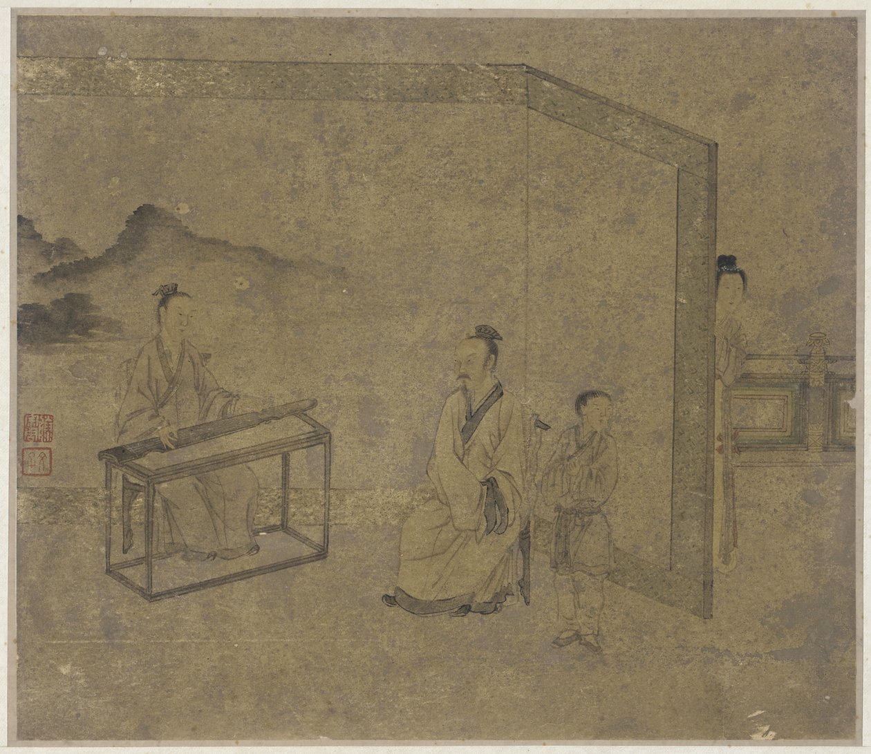 听古筝，明清时期的古筝 作者 中文学校