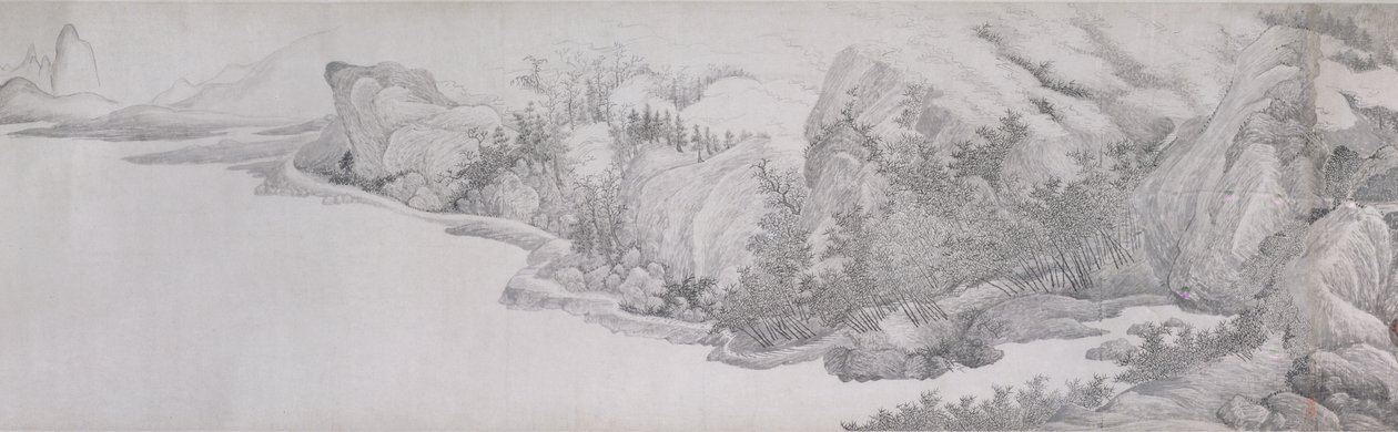 在墨水池的茅草堂（墨水在纸上）过了夏天 作者 中文学校