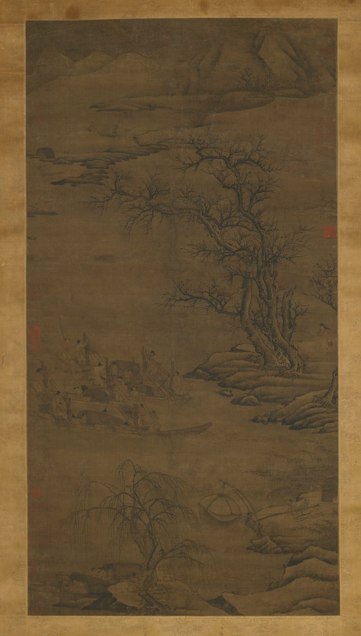 明朝的钓鱼乐趣 作者 中文学校