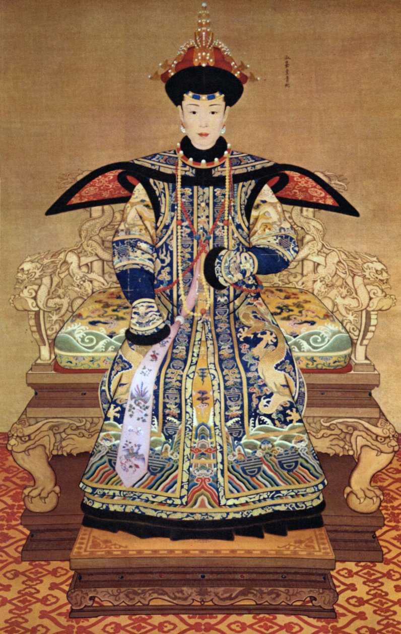 中国女皇的肖像，1600 作者 中文学校