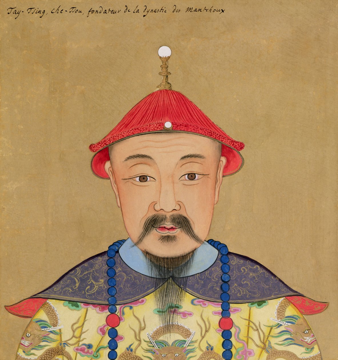Tai Tsin Che-Tsou的肖像（1638-61） 作者 中文学校