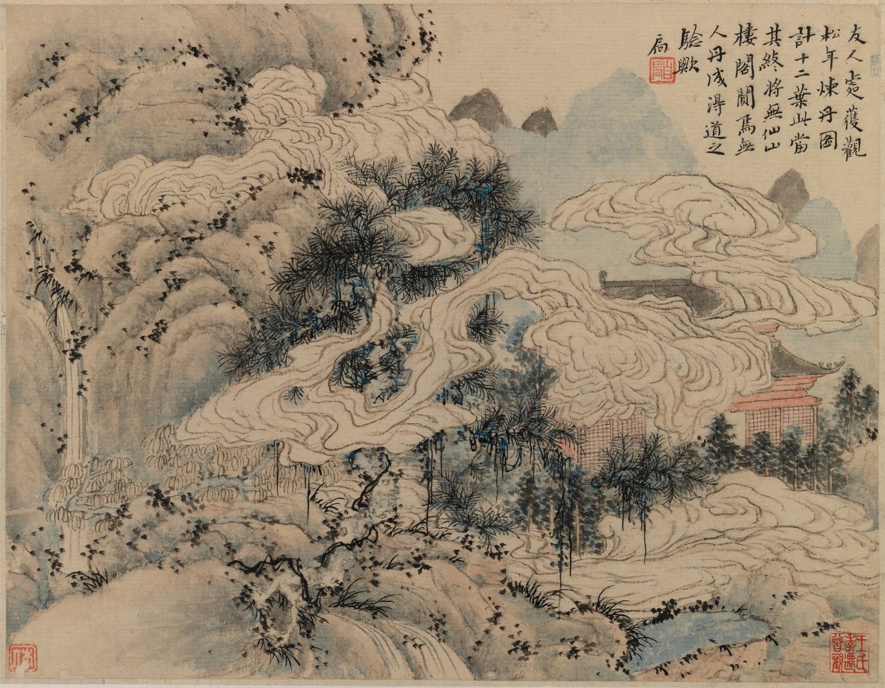 准备生命药剂（纸上的墨水和颜色） 作者 中文学校