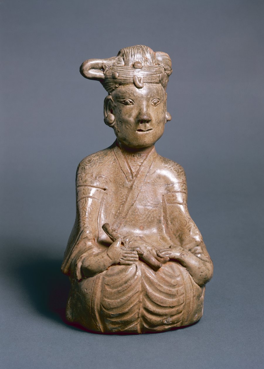 坐姿，西晋，265-316（绿色软件） 作者 中文学校