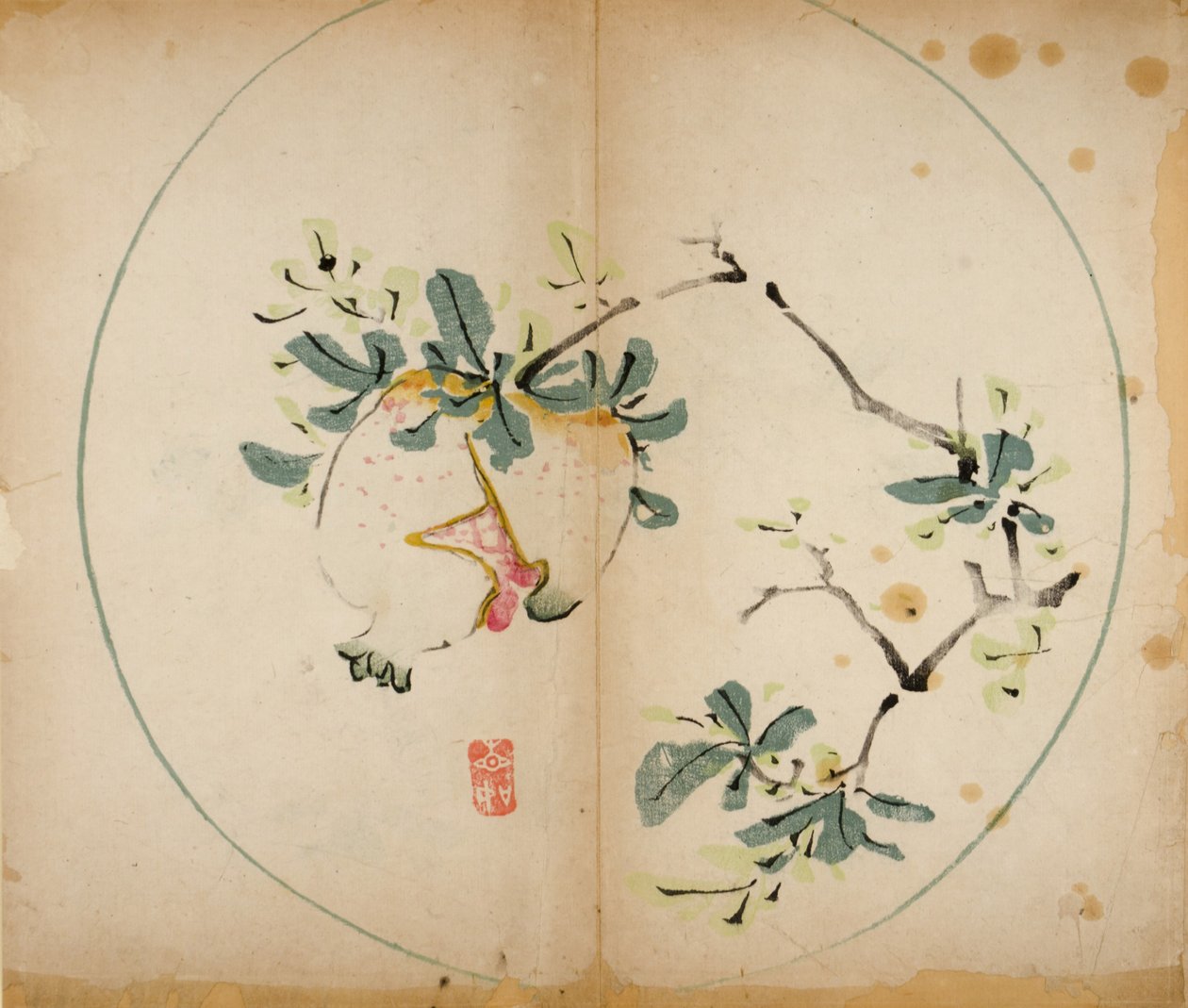 Ten Bamboo Studio Prints，1643（woodblock） 作者 中文学校