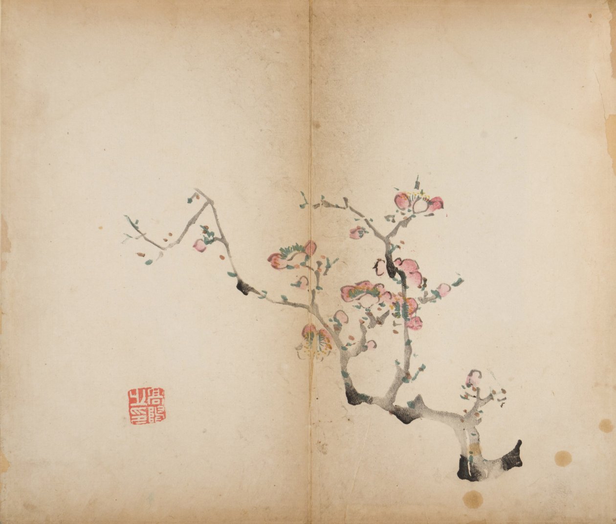 Ten Bamboo Studio Prints，1643（woodblock） 作者 中文学校