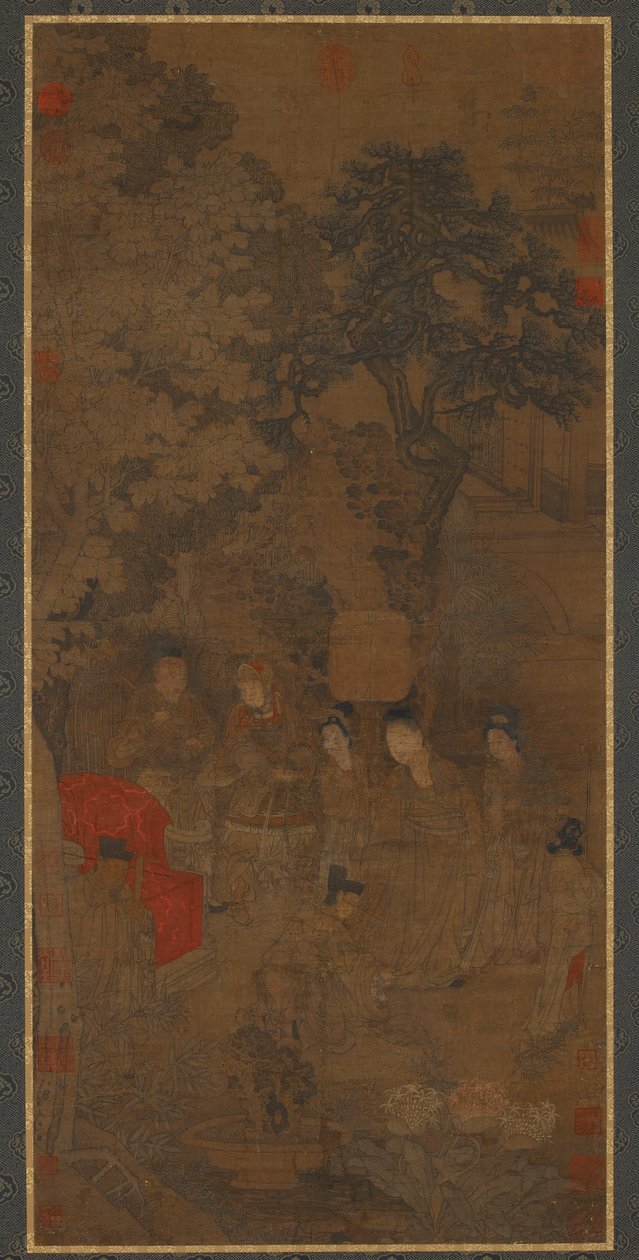 辛丕牵扯帝王长袍，元或明初 作者 中文学校