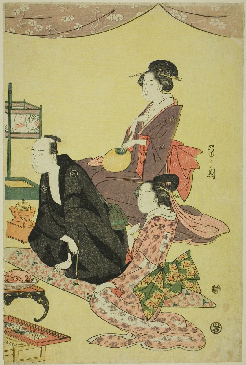 宴会场景 作者 Chobunsai eisi