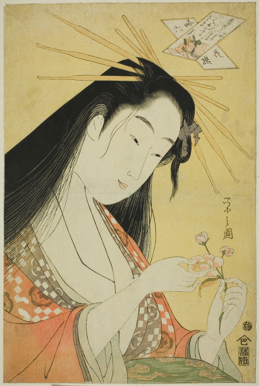 六花选集 - 模仿六花仙》（Yatsushi Rokkasen）：小野之町 作者 Chobunsai eisi