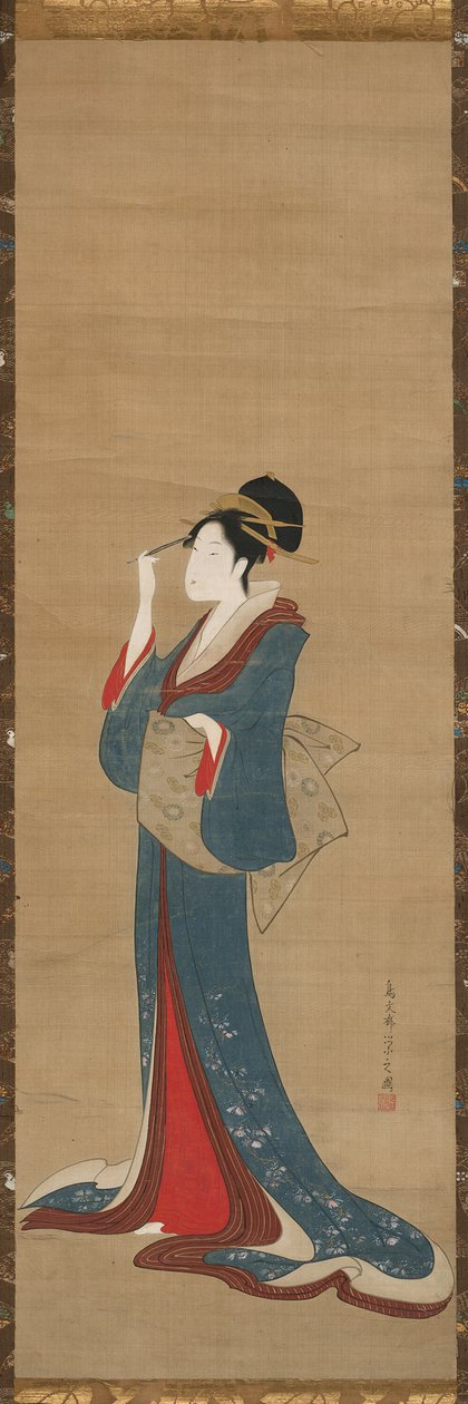 美人换发簪 作者 Chobunsai eisi