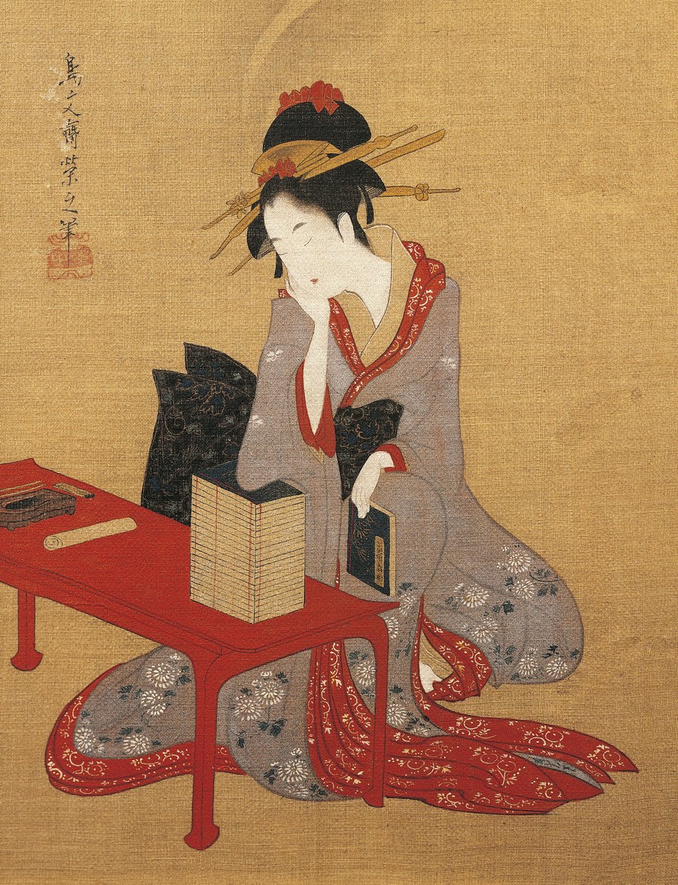 梦幻花魁（高级妓女） 作者 Chobunsai eisi