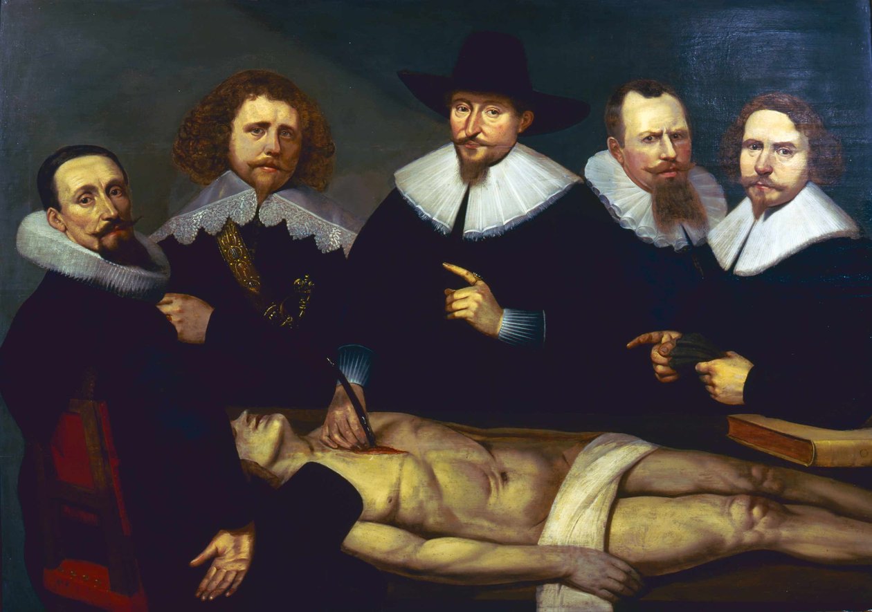 Zacheus de Jager博士的解剖课 作者 克里斯蒂安·科弗肖夫（Christiaan Coevershoff）