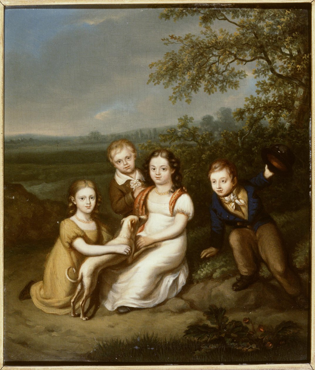 Nicolaas van Heukelom（1761-1809）的孩子们的肖像 作者 克里斯蒂安·范·盖伦