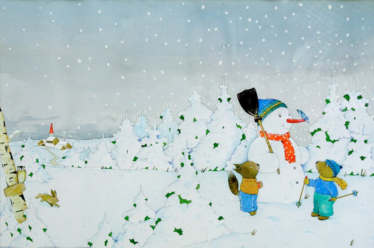 做雪人 作者 克里斯汀·坎普夫（Christian Kaempf）