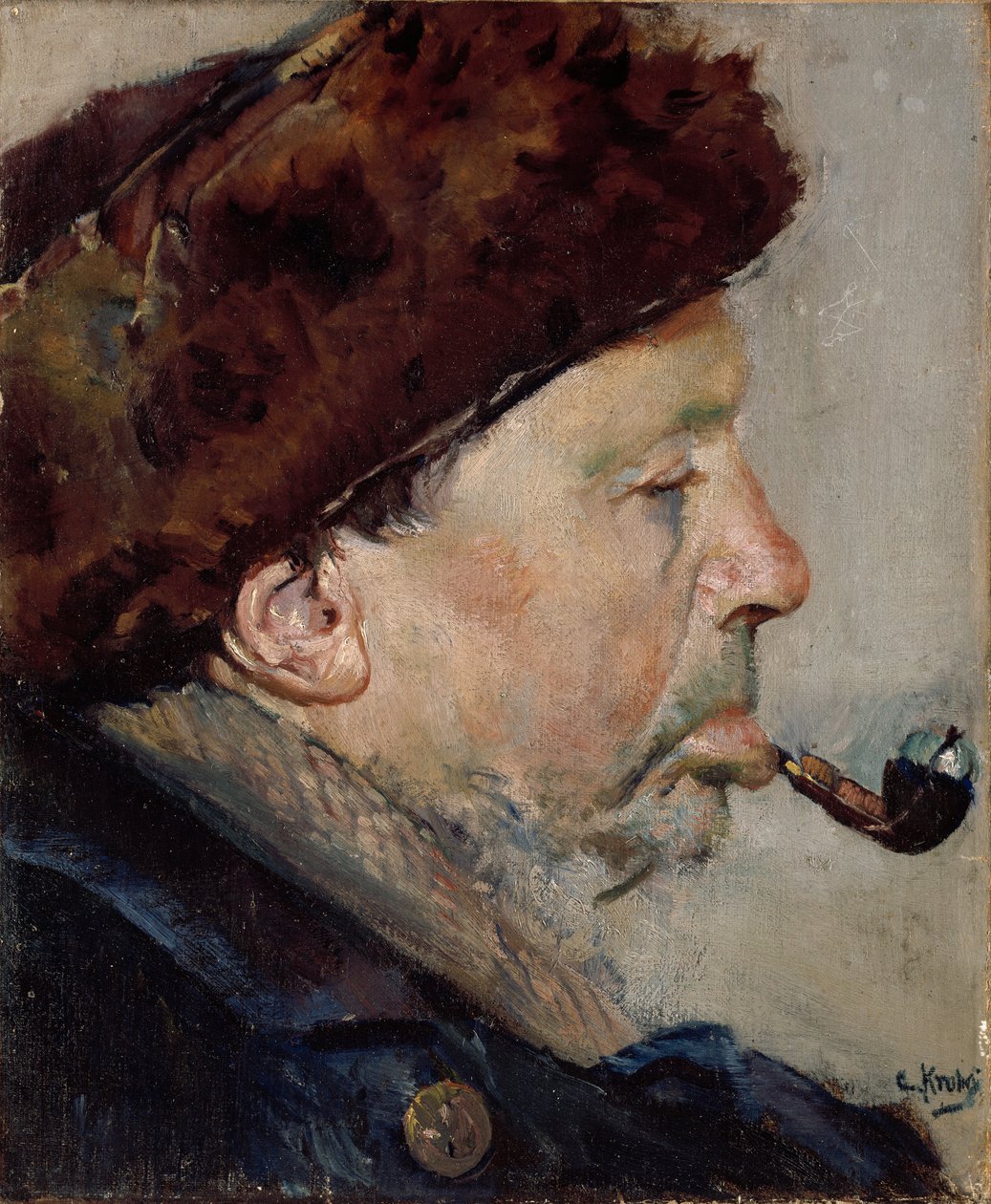 Niels Gaihede 作者 克里斯蒂安·克罗格（Christian Krohg）