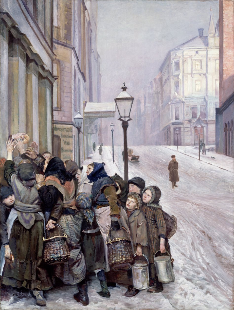 为生存而奋斗 作者 克里斯蒂安·克罗格（Christian Krohg）