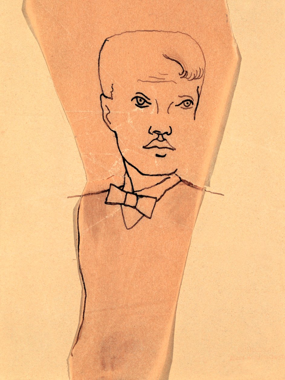 Rene Crevel的肖像》，1900-1935年 作者 克里斯蒂安·贝拉尔
