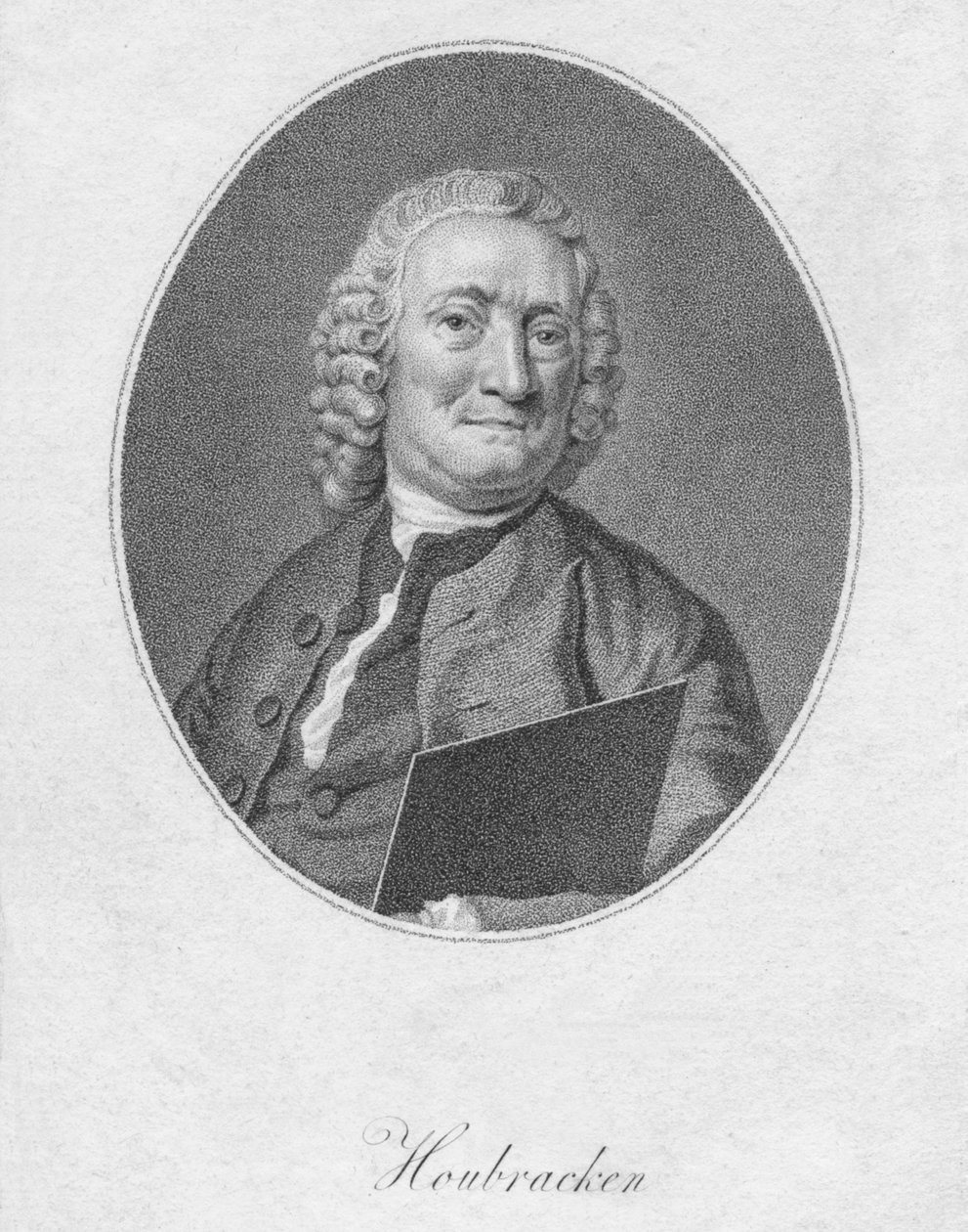 阿诺·侯布雷肯（Arnold Houbraken），1804年。 作者 克里斯蒂安·乔西
