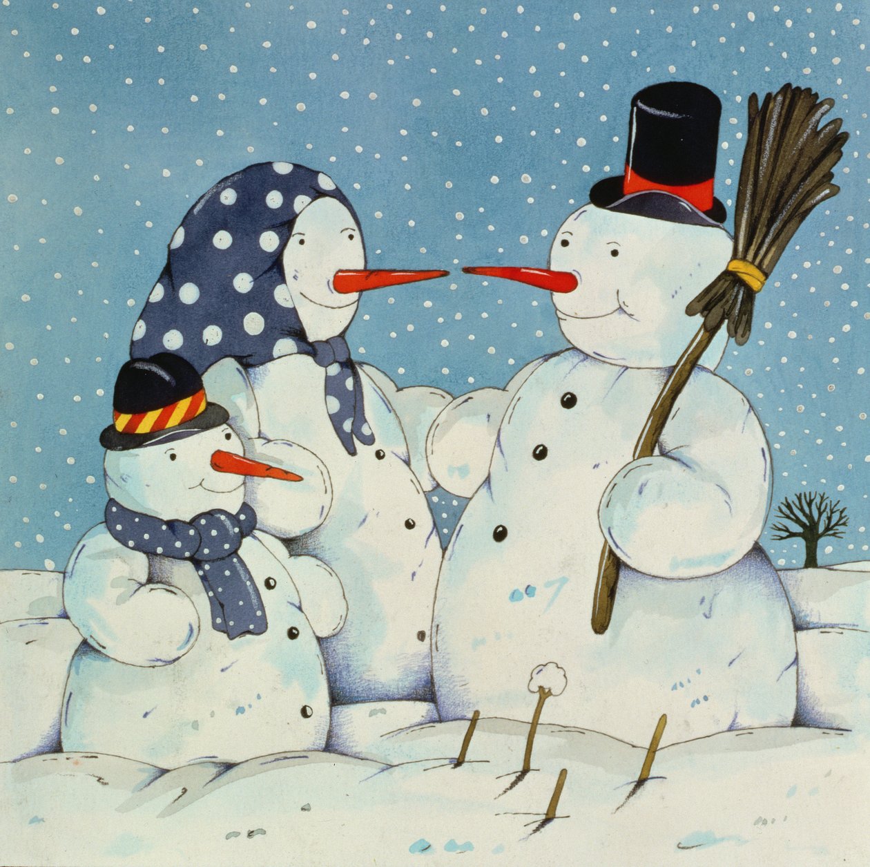 雪人家族，1997年（纸上谈生） 作者 克里斯汀·坎普夫（Christian Kaempf）