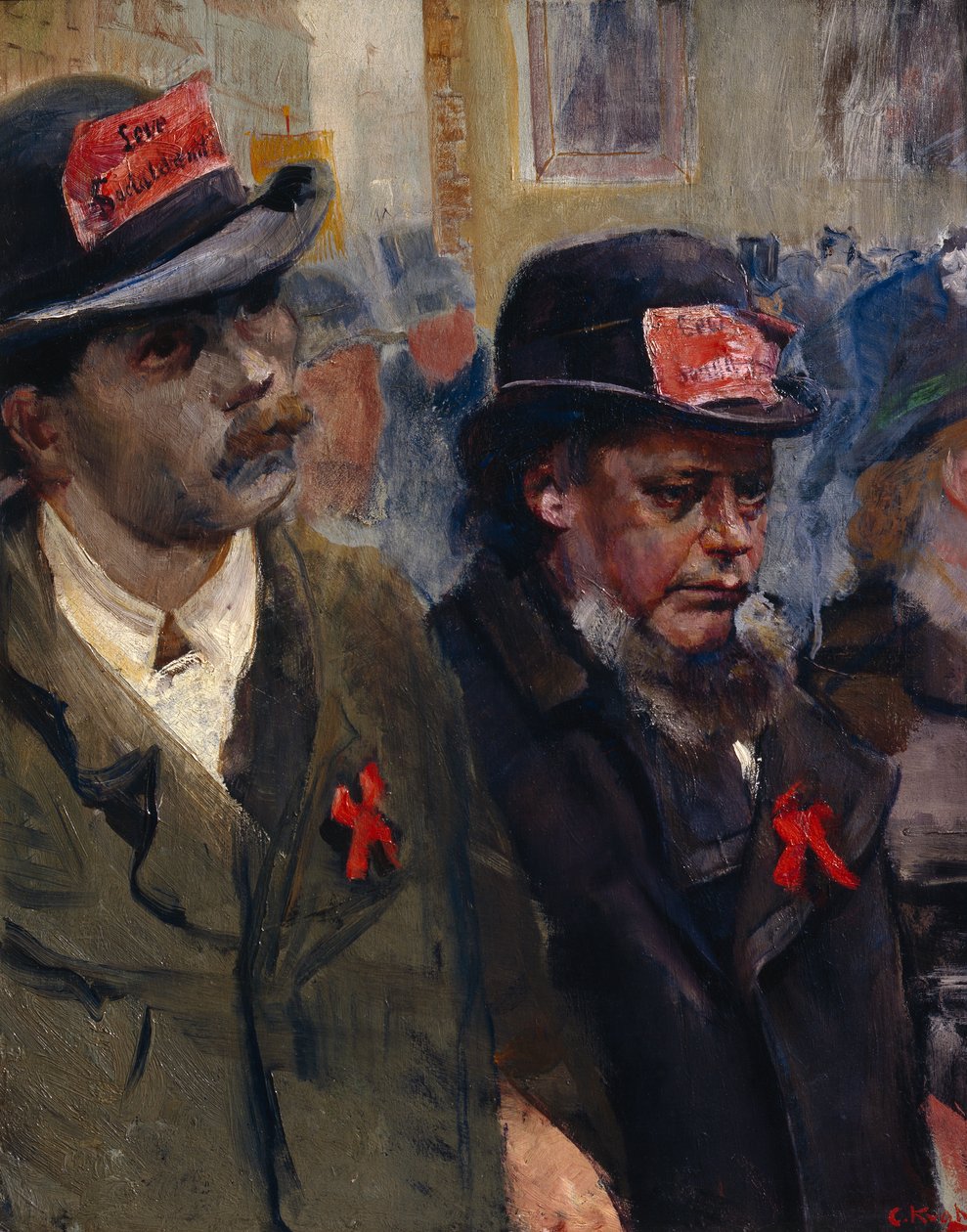  作者 克里斯蒂安·克罗格（Christian Krohg）