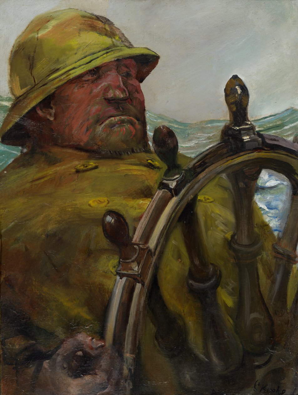 掌舵人 作者 克里斯蒂安·克罗格（Christian Krohg）