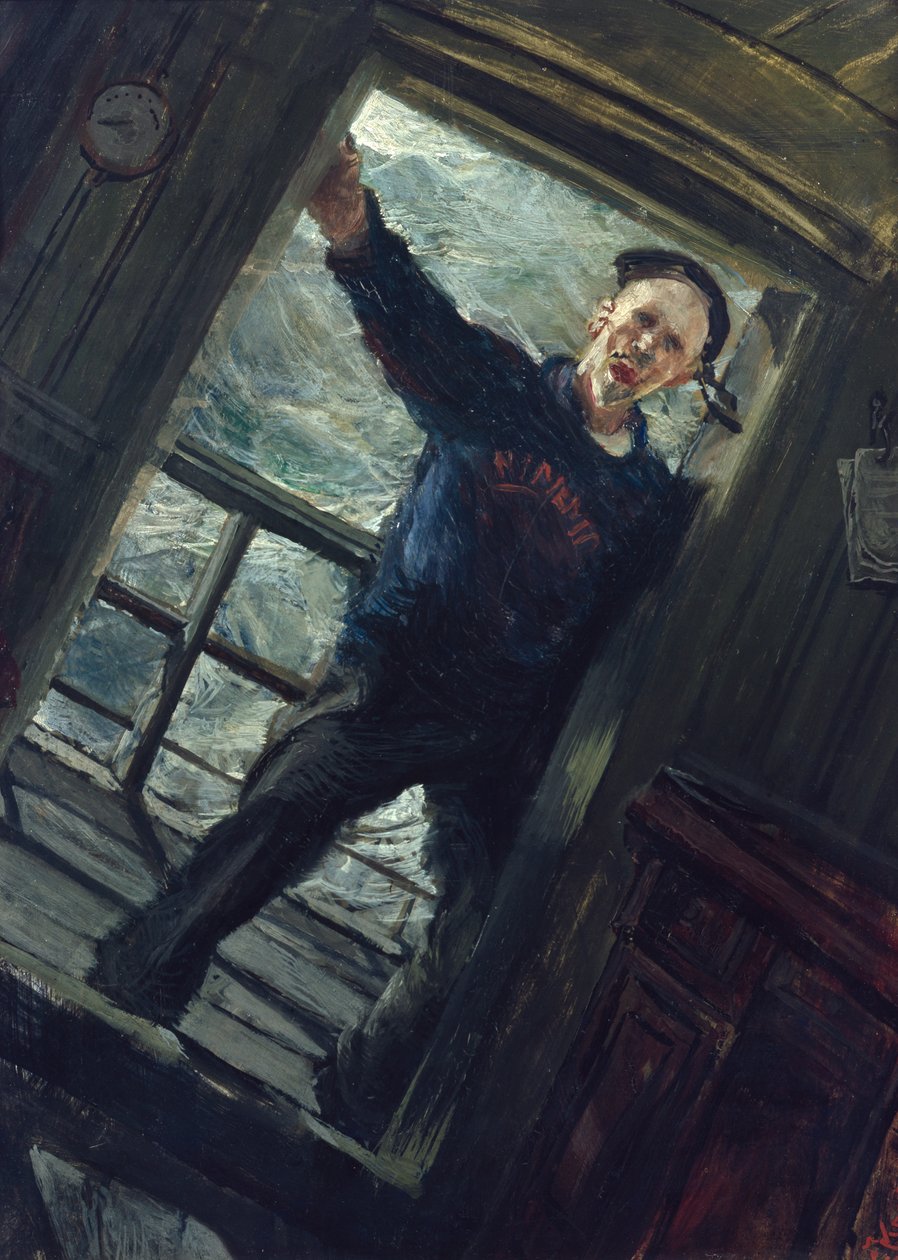 在转向开口（绘画） 作者 克里斯蒂安·克罗格（Christian Krohg）