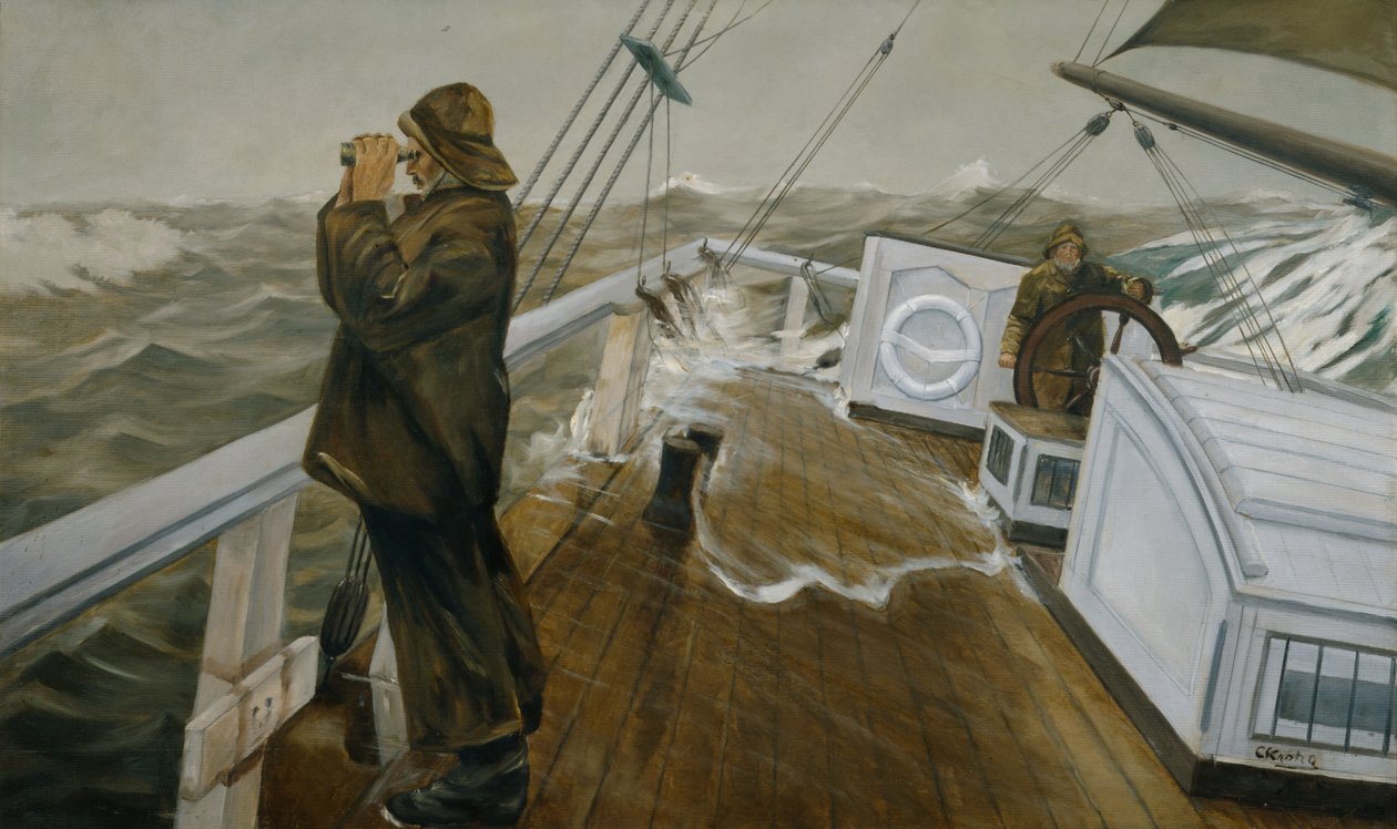 寻找飞行员 作者 克里斯蒂安·克罗格（Christian Krohg）