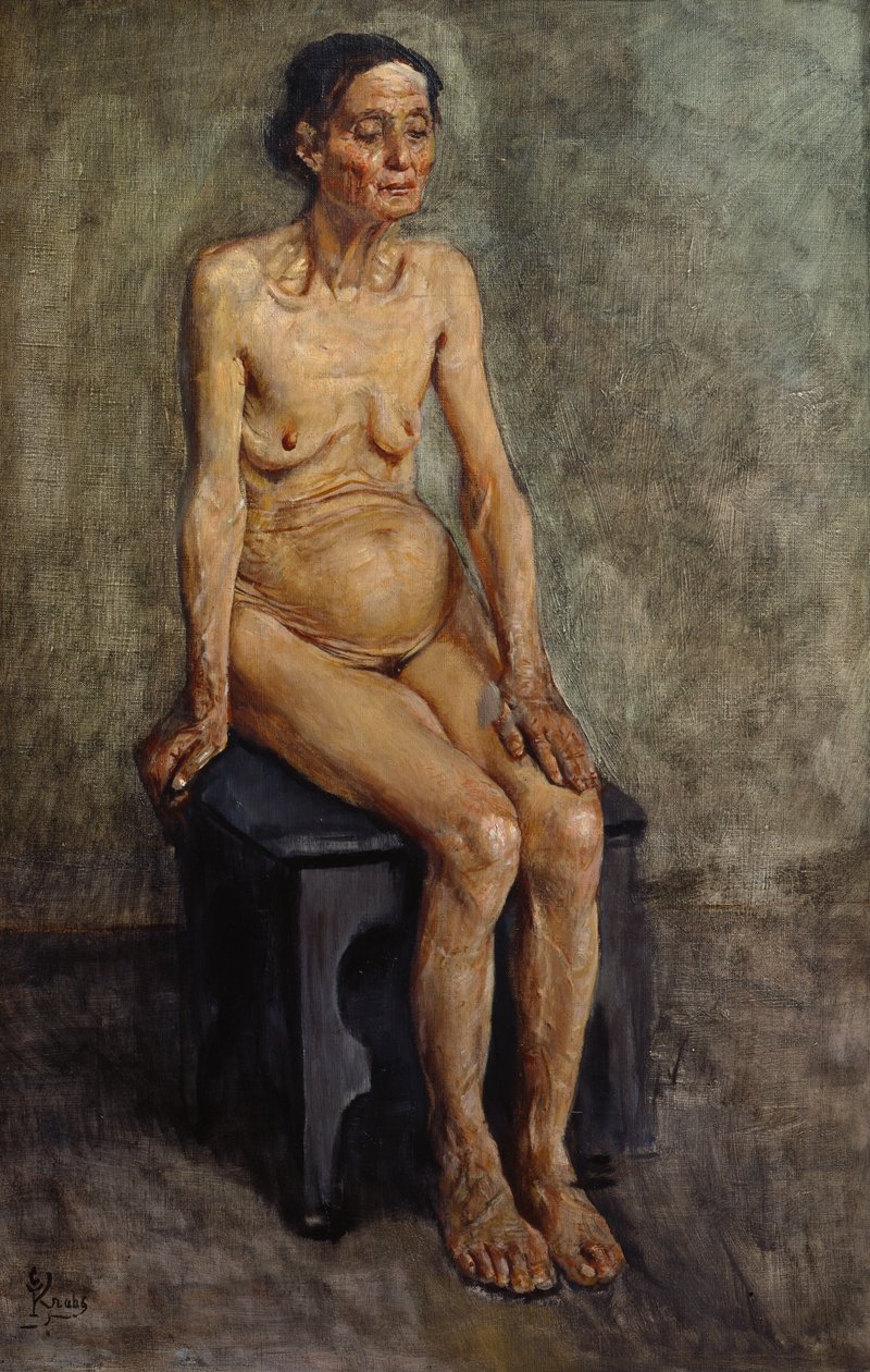老妻子 作者 克里斯蒂安·克罗格（Christian Krohg）