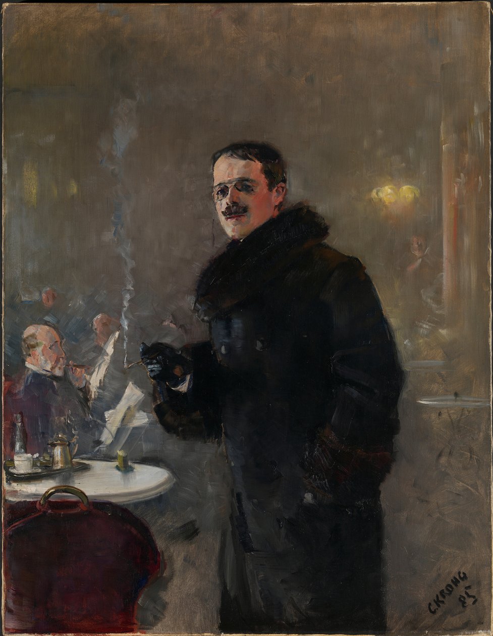 Gerhard Munthe肖像（1849-1929），1885年。 作者 克里斯蒂安·克罗格（Christian Krohg）