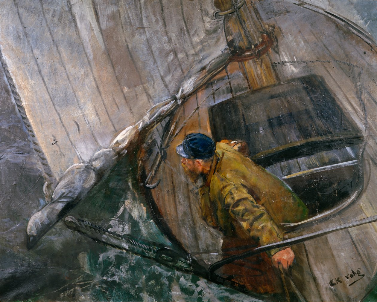  作者 克里斯蒂安·克罗格（Christian Krohg）