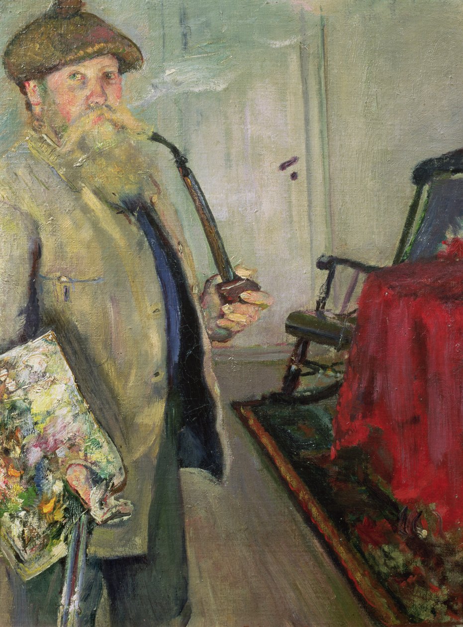 自画像 作者 克里斯蒂安·克罗格（Christian Krohg）