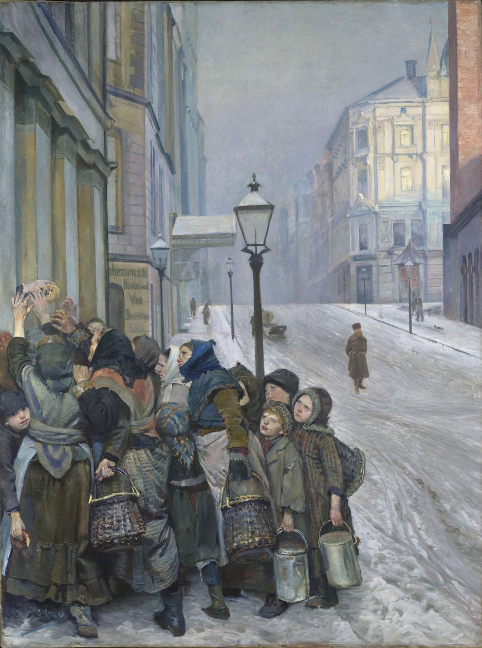 为生存而奋斗 作者 克里斯蒂安·克罗格（Christian Krohg）
