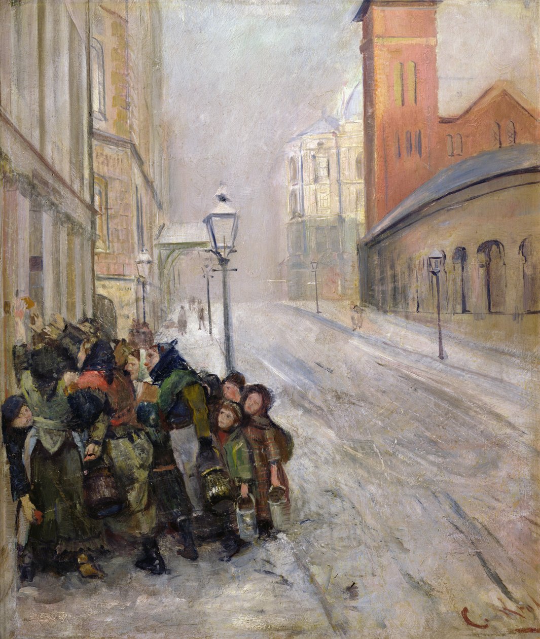 生存之战 作者 克里斯蒂安·克罗格（Christian Krohg）