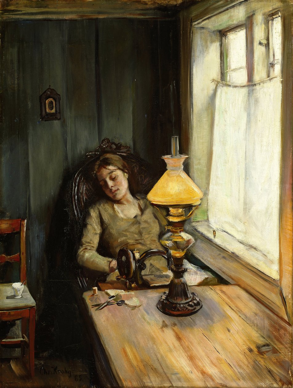 累 作者 克里斯蒂安·克罗格（Christian Krohg）
