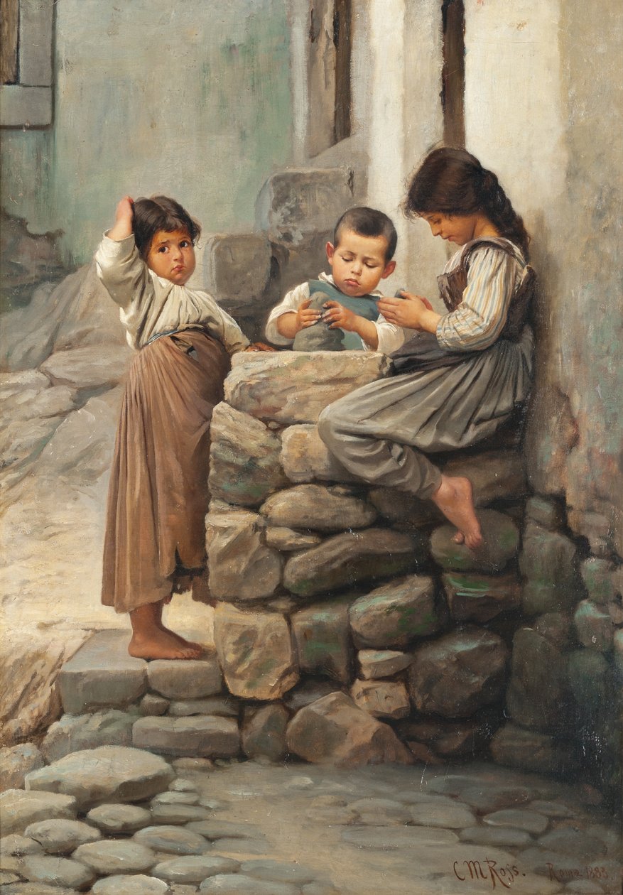 小陶匠，1883年 作者 克里斯汀·迈耶·罗斯