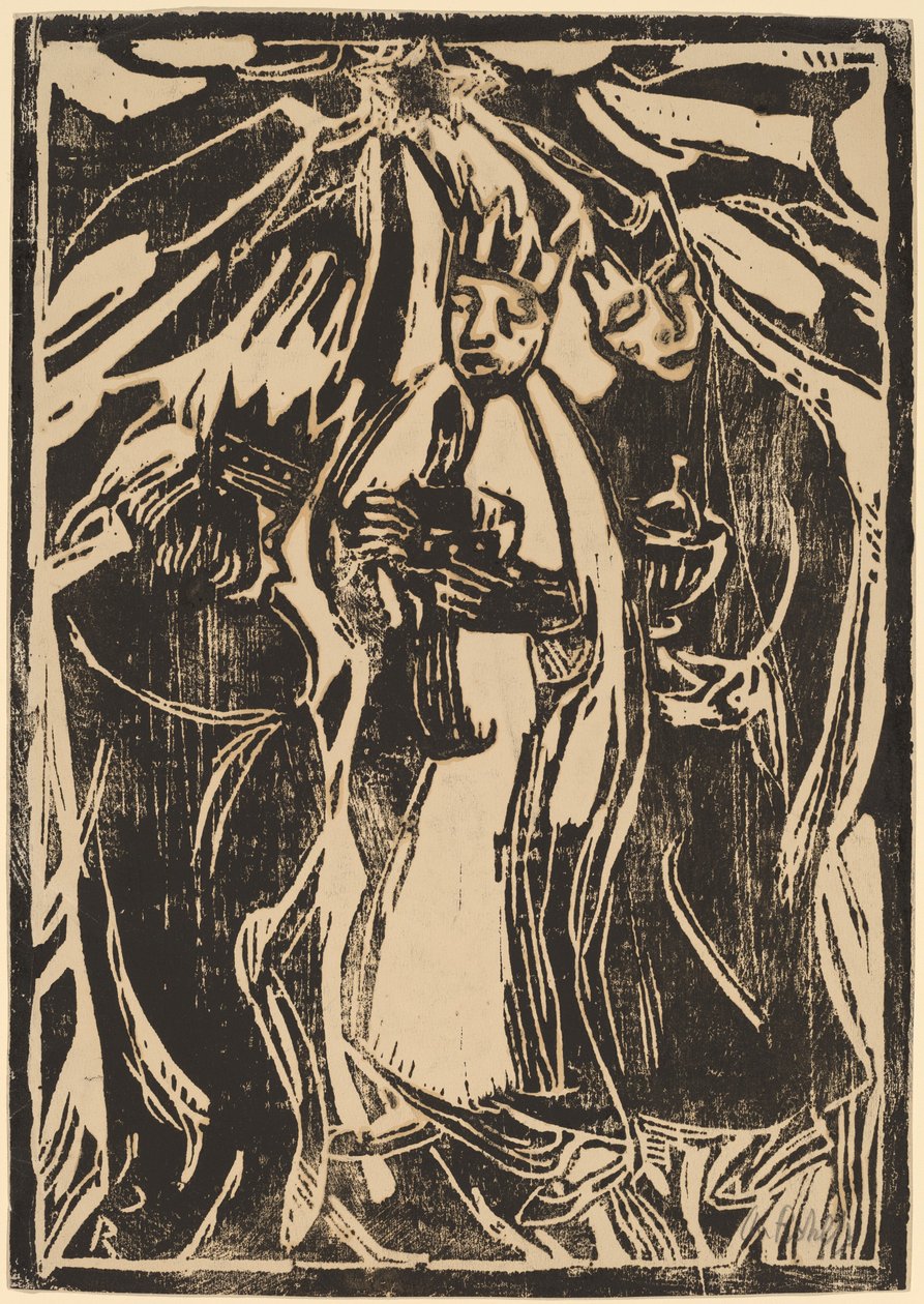 Magi，约1910年。 作者 克里斯蒂安·罗夫斯