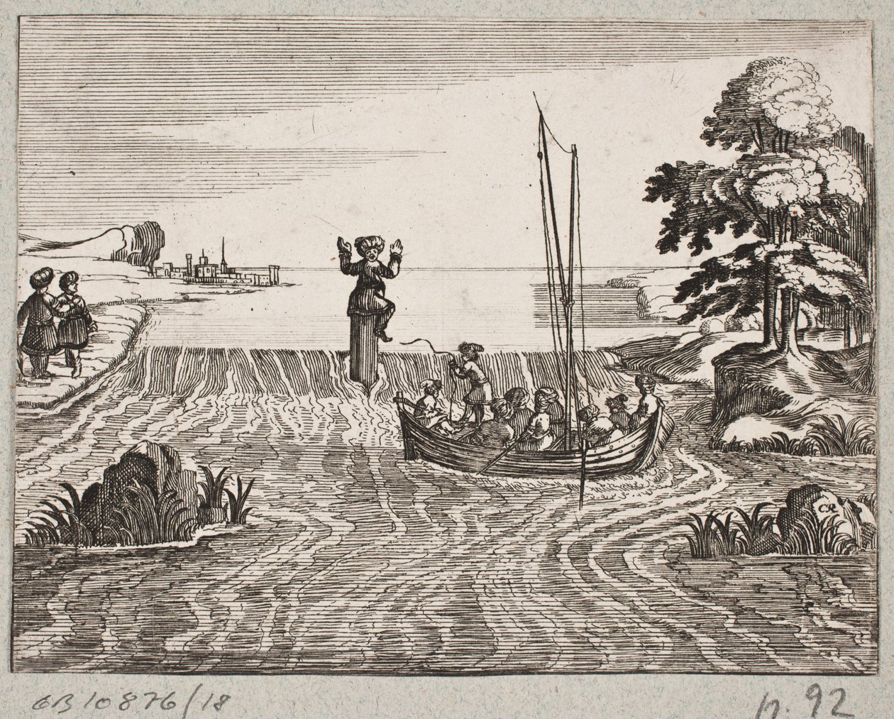 插图 til Adam Olearius，"Persianischer Rosenthal von einem Sinnreichen Poeten Schich Saadi[......]"，石勒苏益格，1660 年 作者 克里斯蒂安·罗斯吉瑟