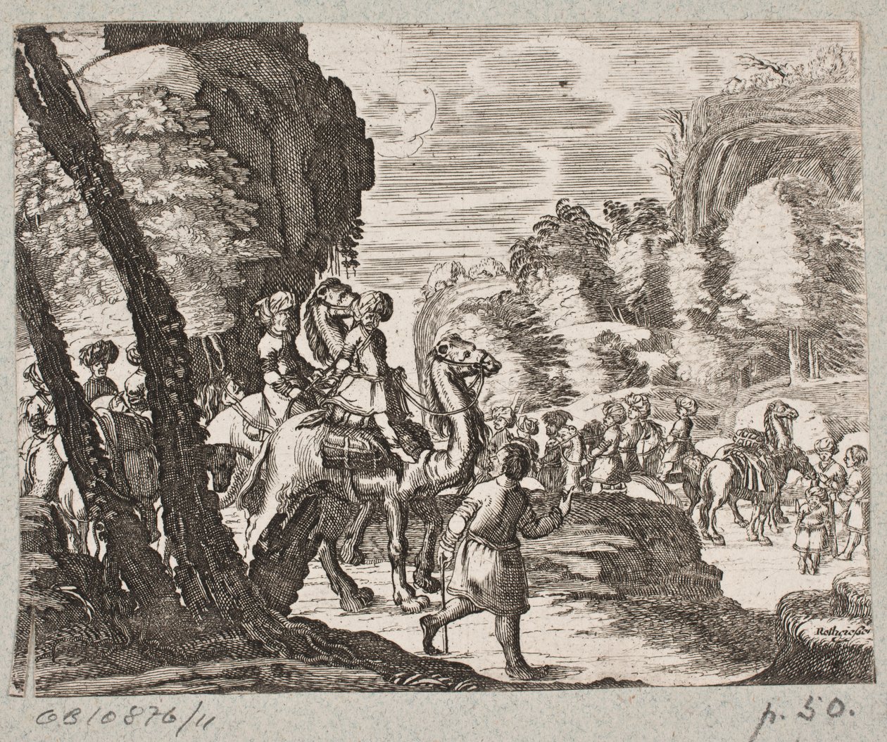 插图 til Adam Olearius，"Persianischer Rosenthal von einem Sinnreichen Poeten Schich Saadi[......]"，石勒苏益格，1660 年 作者 克里斯蒂安·罗斯吉瑟