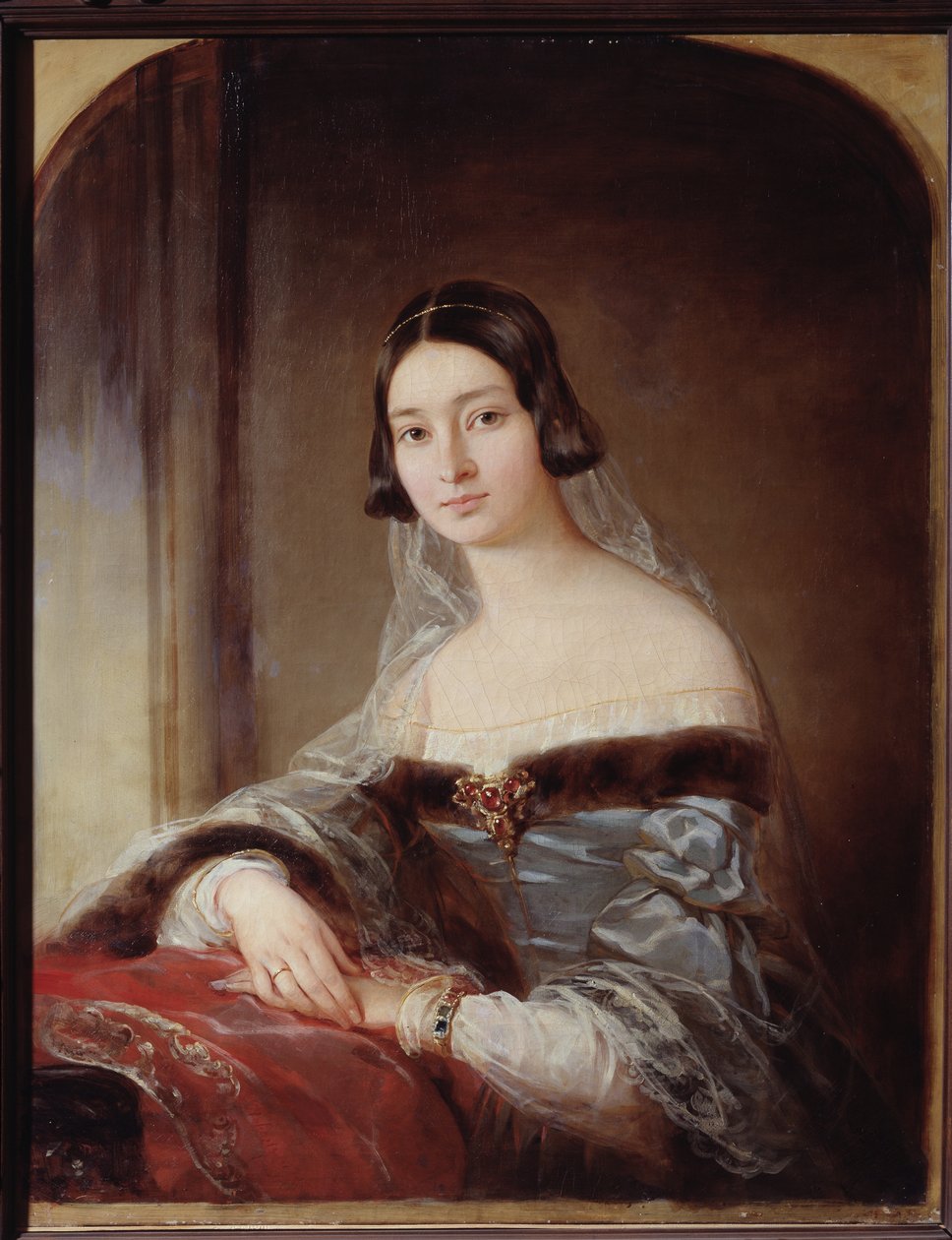 Maria Sergeyevna Buturlina，néeGagarin，1841 作者 克里斯蒂娜·罗伯逊（Christina Robertson）