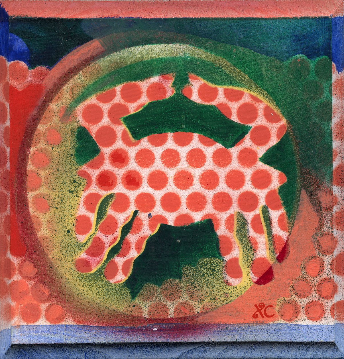 螃蟹，约 2008 年 作者 克里斯蒂娜·萨吉