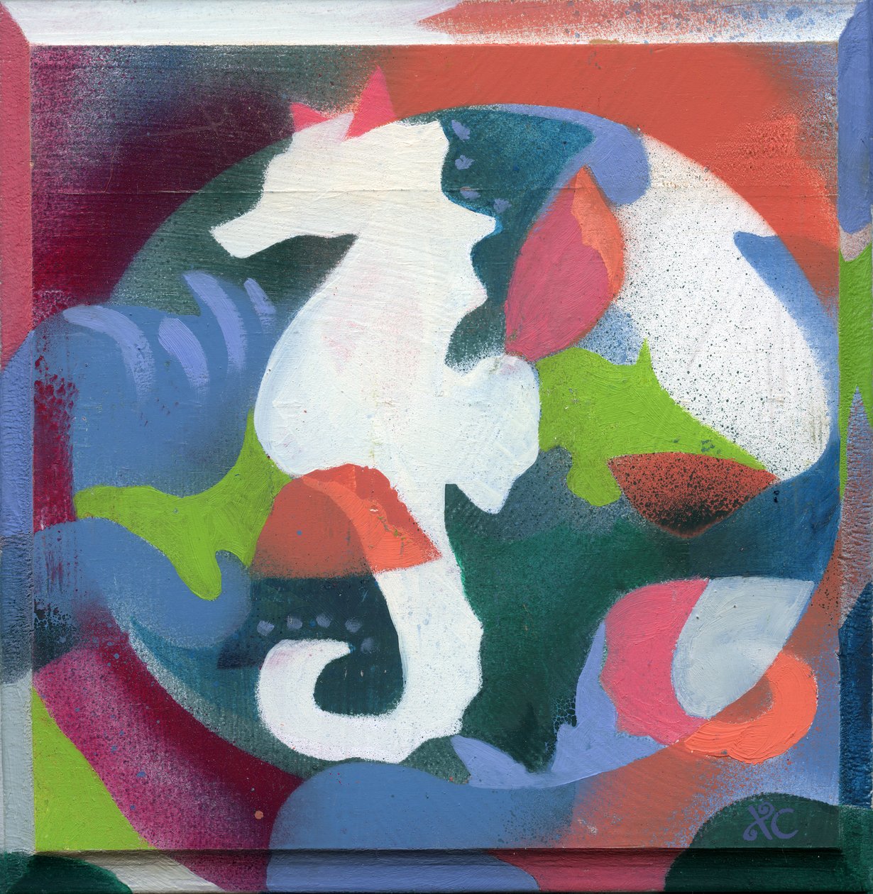 海马，约 2008 年 作者 克里斯蒂娜·萨吉