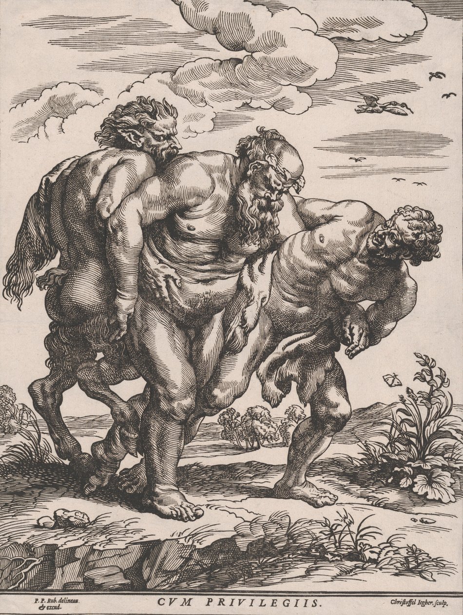 西利努斯的游行，约1652年。 作者 克里斯托弗·杰格
