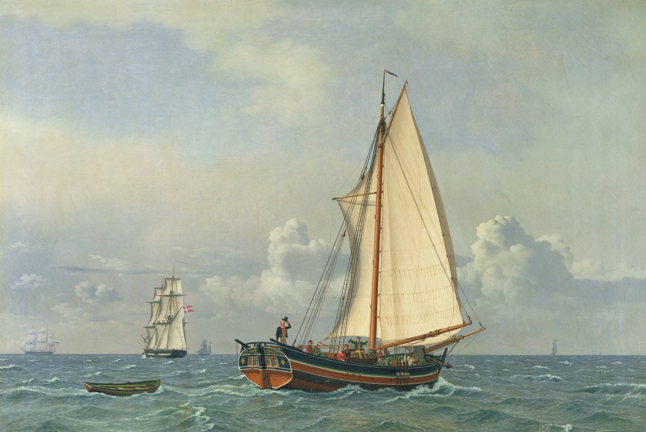 海，1831年 作者 克里斯托弗·威廉·埃克斯伯格